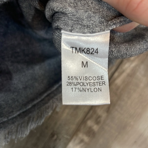 THML Grey and Leopard Cardigan - Picture 4 of 4